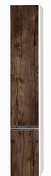 Шкаф-пенал Aquaton Капри левый таксония темная , изображение 1