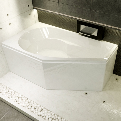 Акриловая ванна Riho Yukon 160x90 R, изображение 5
