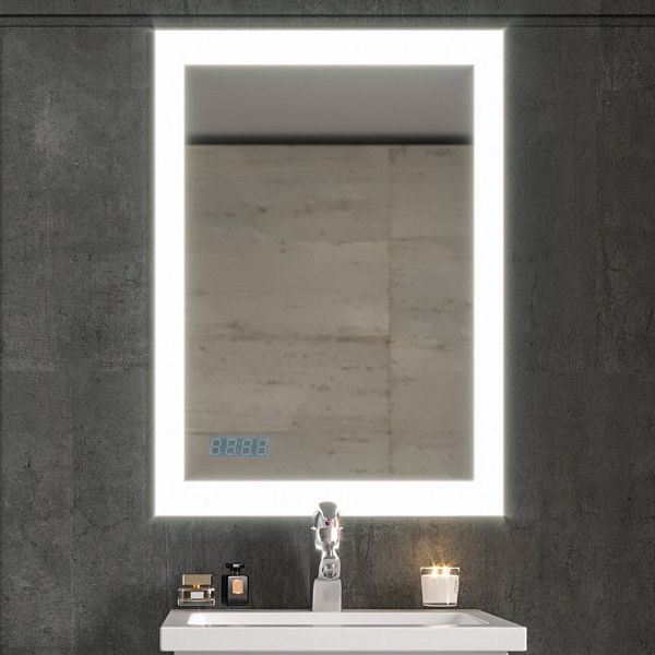 Зеркало Бриклаер Вега 55 с подсветкой , изображение 1