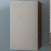 Шкаф Бриклаер Кристалл 35.2x60 латте/дуб крафт табачный