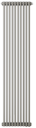 Фото Радиатор Zehnder Charleston 2180 - 4 секц. серый, с нижним подключением