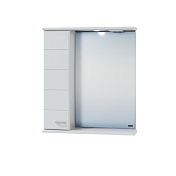 Изображение Зеркало-шкаф СаНта Омега 60 L с подсветкой Зеркало-шкаф СаНта Омега 60 L с подсветкой , изображение 1