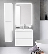 Тумба с раковиной BelBagno Albano 60 подвесная, bianco lucido , изображение 10