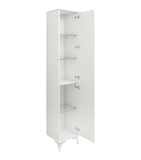 Шкаф-пенал Sanflor Ванесса 2 R напольный, белый , изображение 2
