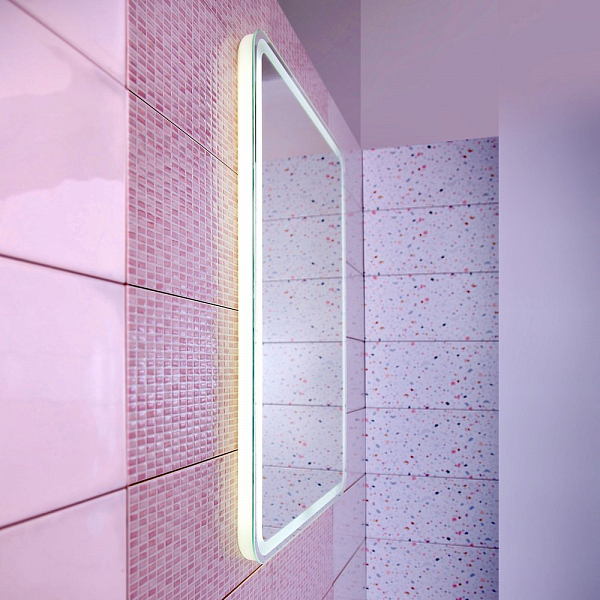 Зеркало Бриклаер Эстель-1 100 с подсветкой , изображение 2