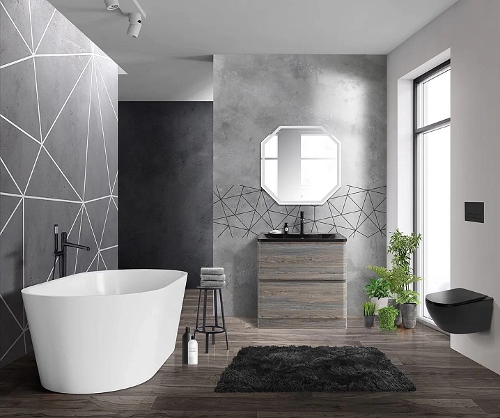 Тумба под раковину BelBagno Albano 80 напольная, pino scania , изображение 12