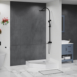 Фото Поддон для душа BelBagno TRAY-BB-P-90-15-W 90x90
