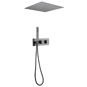 Душевой комплект Abber Daheim AF8255NG никель , изображение 1