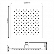 Верхний душ Wasserkraft Aisch A198 , изображение 2