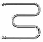 Полотенцесушитель водяной Terminus Эконом М-образный 50х60 хром , изображение 1