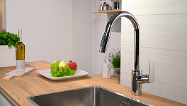 Смеситель Hansgrohe Focus 31815000 для кухонной мойки , изображение 4