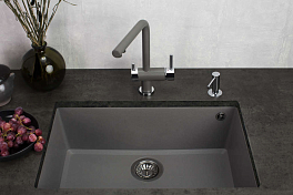 Изображение Мойка кухонная Omoikiri Tedori 66-U-GR leningrad grey Мойка кухонная Omoikiri Tedori 66-U-GR leningrad grey , изображение 2