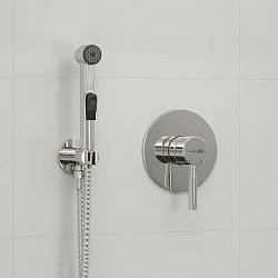 Фото Гигиенический душ Wasserkraft A04156 со смесителем, с внутренней частью