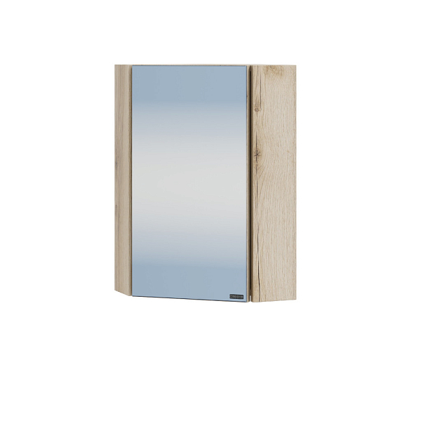Зеркало-шкаф СаНта Сатурн 32 угловой, дуб австрийский , изображение 1
