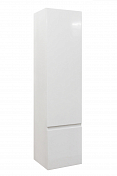Шкаф-пенал Эстет Dallas Luxe L белый подвесной 157 см , изображение 1