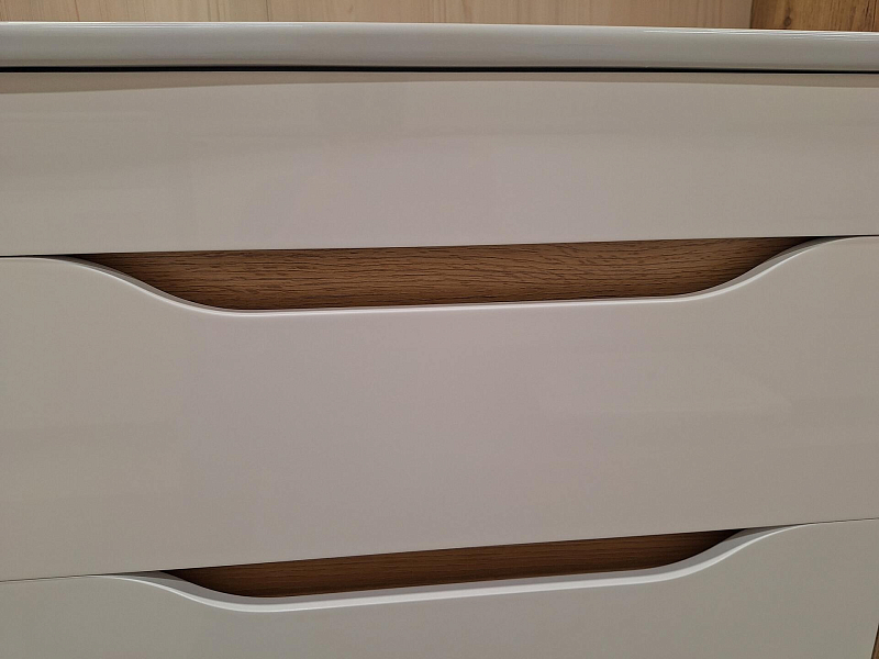 Тумба под раковину СаНта Сатурн 75 подвесная, дуб австрийский , изображение 3