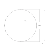 Зеркало BelBagno SPC-INT-1000-LED , изображение 7
