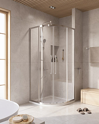 Фото Душевой уголок Cezares Relax RELAX-304-R-2-90-C-CR