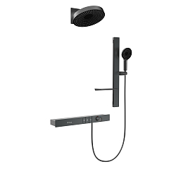 Фото Душевой комплект Black&White Gravity GH-9025-GM оружейная сталь