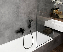 Смеситель Hansgrohe Vernis Blend 71440670 для ванны с душем , изображение 2
