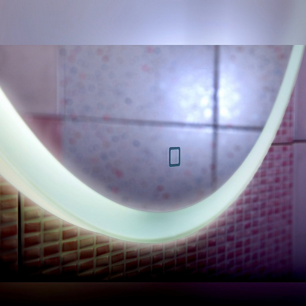 Зеркало Бриклаер Эстель-3 60 с подсветкой, сенсор на зеркале , изображение 5