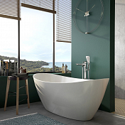 Смеситель Kludi Ambienta 535900575 напольный, для ванны с душем , изображение 8