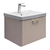 Тумба с раковиной Comforty Ангара 60П дуб латте , изображение 1