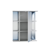 Зеркало-шкаф СаНта Герда 55 с подсветкой , изображение 2