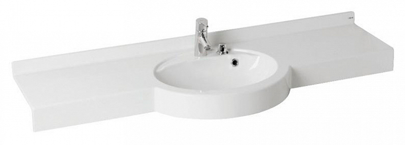 Мебельная раковина Aquaton Отель 150 с навесами и диспенсером , изображение 1