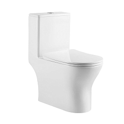 Фото Унитаз-моноблок BelBagno Lounge BB8618CPR-MN/SC