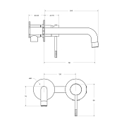 Изображение Смеситель Cezares Relax BLI2-1-01-W0 для раковины, с внутренней частью Смеситель Cezares Relax BLI2-1-01-W0 для раковины, с внутренней частью , изображение 5
