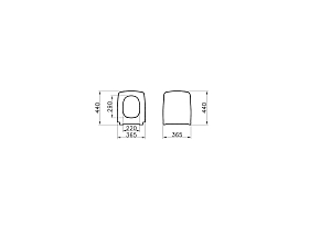 Фото Крышка-сиденье Vitra Metropole 122-083-009 с микролифтом