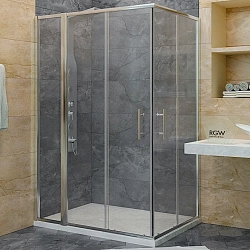Фото Душевой уголок RGW Hotel HO-42 (HO-31 + Z-41) 130х100 см