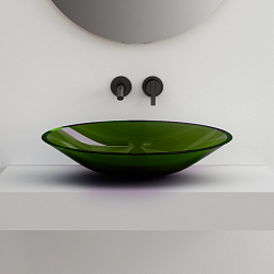 Фото Раковина Abber Kristall AT2812Emerald 53 см