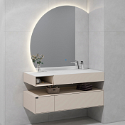 Зеркало Black&White Universe U955.MR1000R 110 с подсветкой , изображение 2