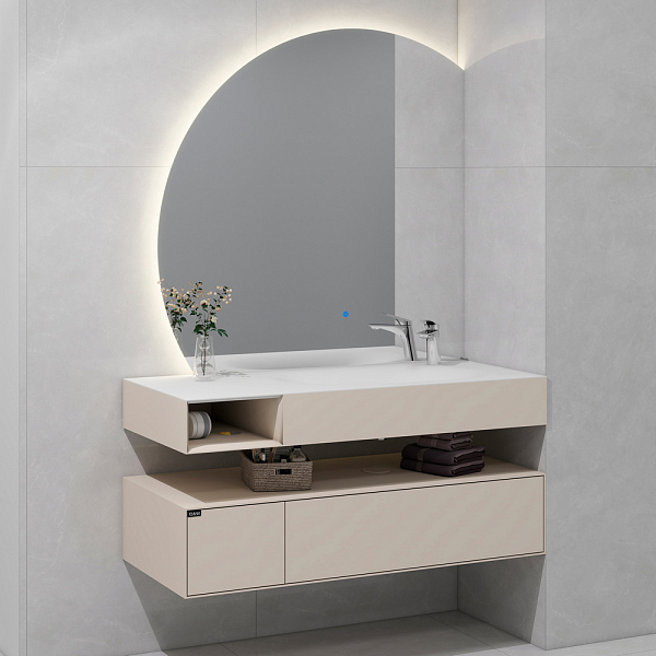 Зеркало Black&White Universe U955.MR1000R 110 с подсветкой , изображение 2