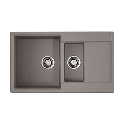 Фото Мойка кухонная Omoikiri Daisen 86-2-GR leningrad grey