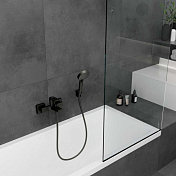 Смеситель Hansgrohe Vernis Shape 71450670 для ванны с душем , изображение 2