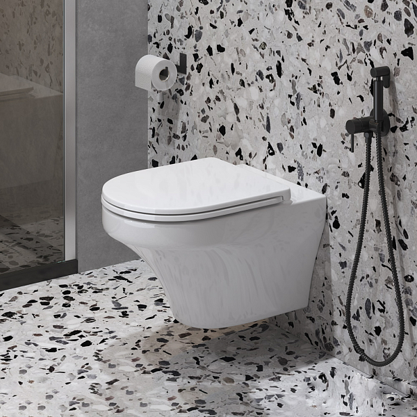 Унитаз подвесной Cezares Duet CZR-2462-TH-TOR/CZR-2316-SC , изображение 9