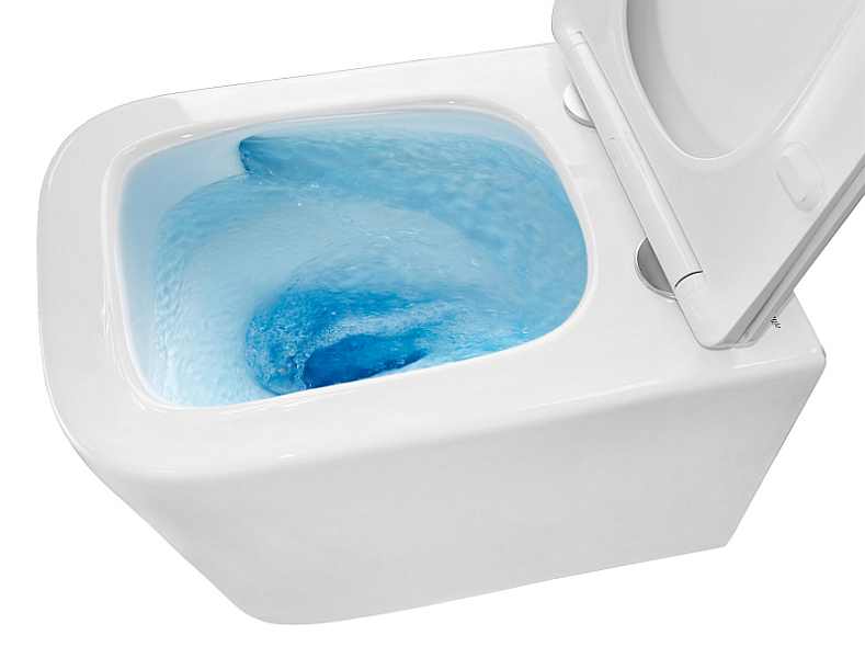 Комплект Loranto Delphi 4501+91343 подвесной унитаз + инсталляция + сиденье , изображение 11