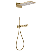 Душевой комплект Abber Rund AF8752G золото матовое , изображение 1