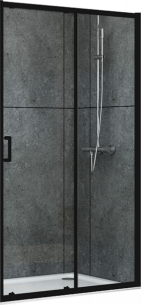 Душевая дверь Abber Schwarzer Diamant AG30100B 100 , изображение 1
