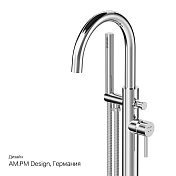 Смеситель AM.PM Sense F7514100 напольный, для ванны с душем, изображение 6