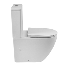 Фото Унитаз-компакт BelBagno Sfera-R BB2141CPR/BB902SC безободковый
