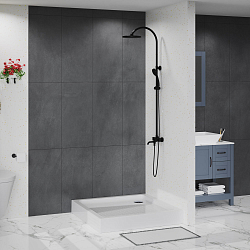 Фото Поддон для душа BelBagno TRAY-BB-A-100-15-W 100x100