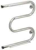 Полотенцесушитель водяной Сунержа М-образный 50x50 2 полки без покрытия , изображение 2