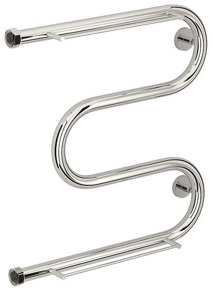 Полотенцесушитель водяной Сунержа М-образный 50x50 2 полки без покрытия , изображение 2