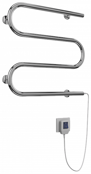 Полотенцесушитель электрический Terminus Электро М-образный 50х50 , изображение 2