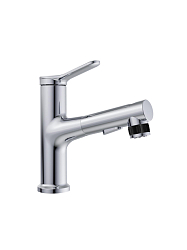 Фото Смеситель BelBagno BB-LVMD-CRM-W0 для раковины, с выдвижным изливом