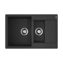 Фото Мойка кухонная Omoikiri Daisen 78-2-BL черный